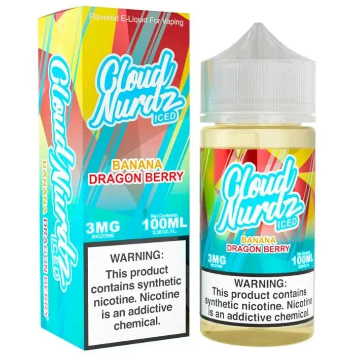 Banana Dragon Berry Iced E-Liquid by Cloud Nurdz