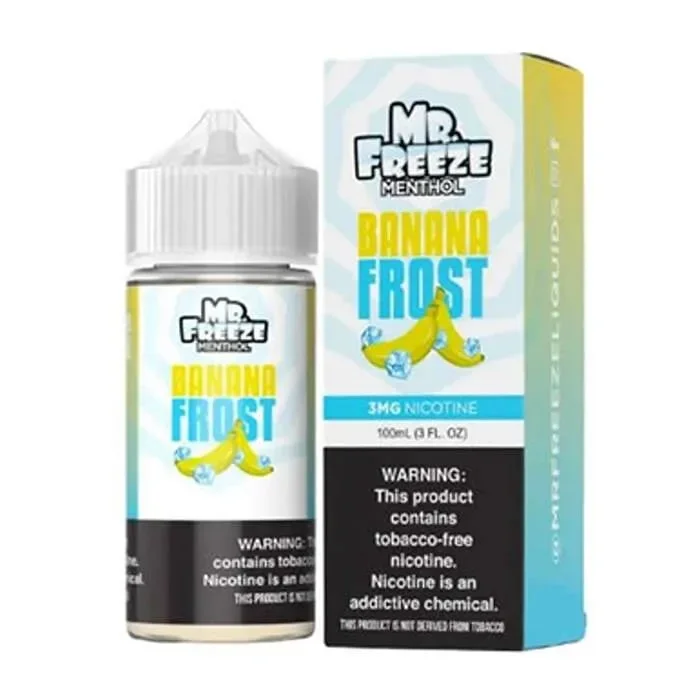 Banana Frost E-Liquid by Mr. Freeze
