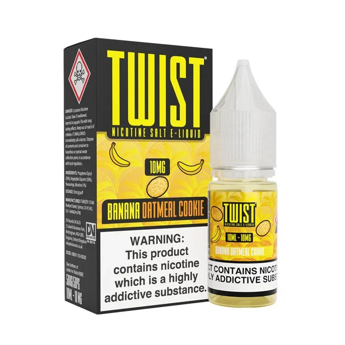 Banana Oatmeal Cookie Nic Salt E-Liquid by Twist