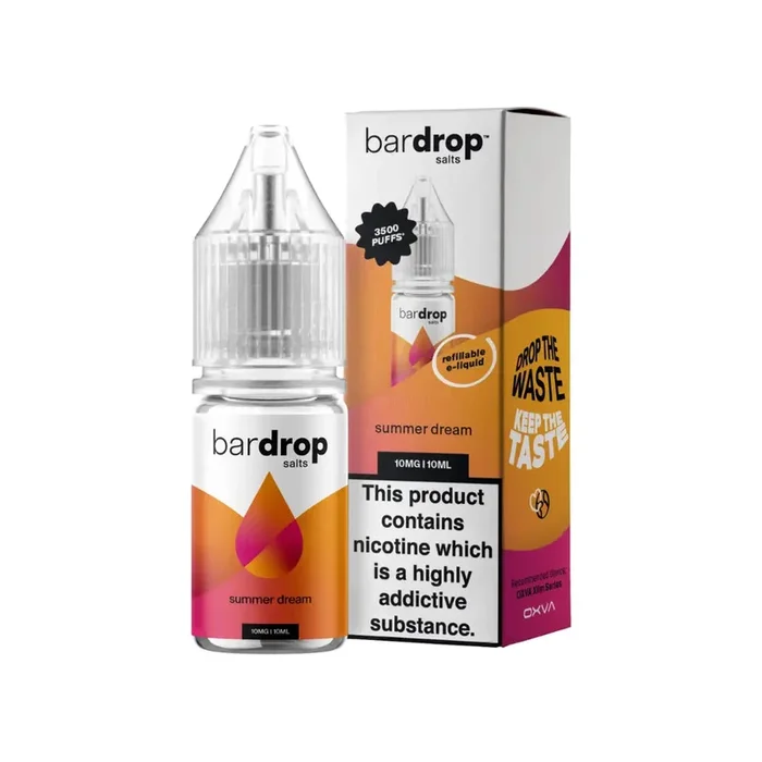 Bar Drop Summer Dream 10ml Nic Salt E-liquid