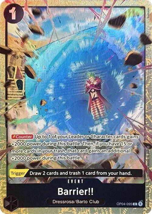 Barrier!! (Premium Card Collection -Best Selection Vol. 2-) (OP04-095) (OP-PR)