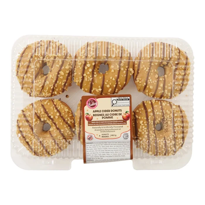 Beignes au cidre de pomme, emb. de 6