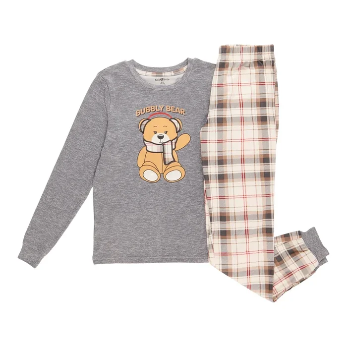 BELLA & BIRDIE Girls’ North Country Family Pyjama Set, 2-Piece