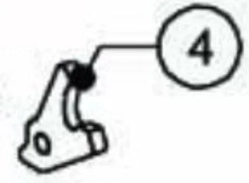 BERETTA PART | C5F471 | LOCKING LATCH CLAMPING LEVER 12 GA SILVER PIGEON | 4C7