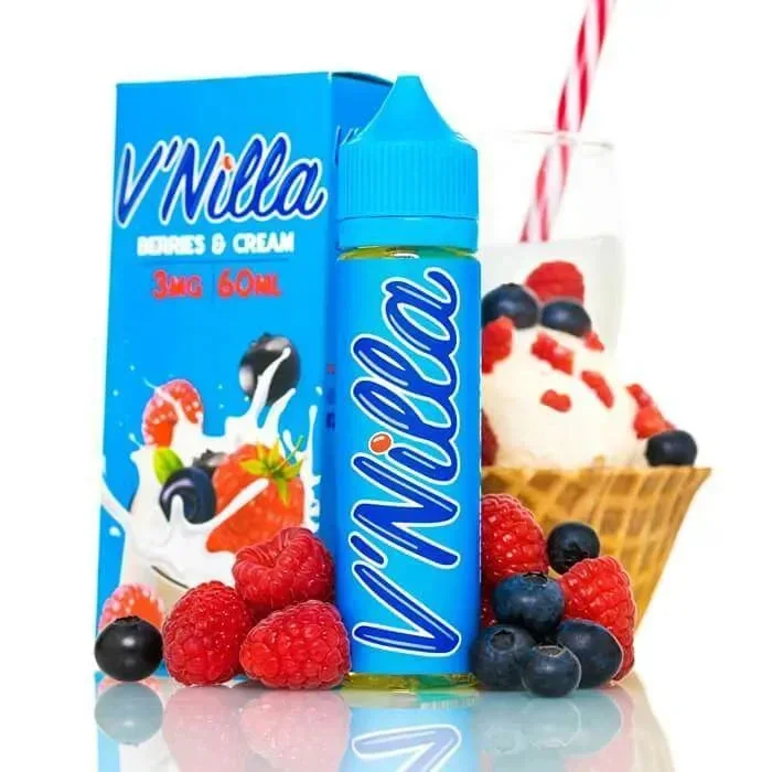 Berries And Cream E-Liquid by V’Nilla