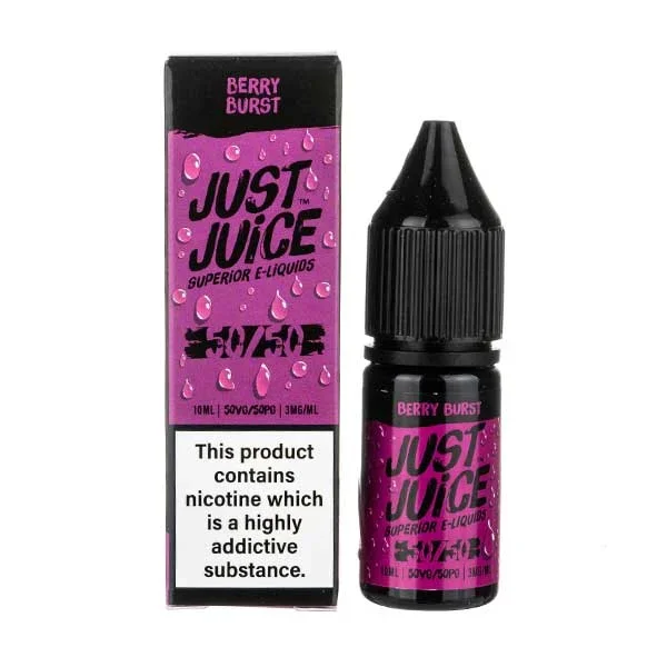 Berry Burst 50/50 E-liquid By Just Juice