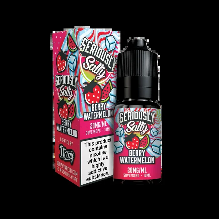 Berry Watermelon Nic Salt by Seriously Salty 10ml