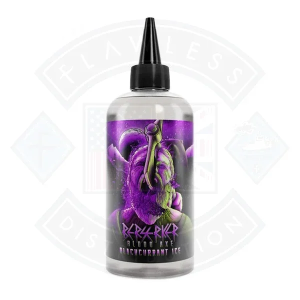 Berserker Blood Axe Blackcurrant Ice 0mg 200ml Shortfill E-Liquid