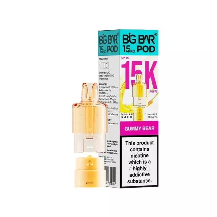 Big Bar Pro 15K Gummy Bear Refills