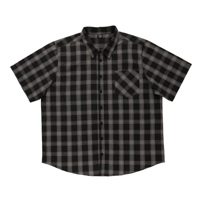 Big Guy Plaid Button-Up Shirt
