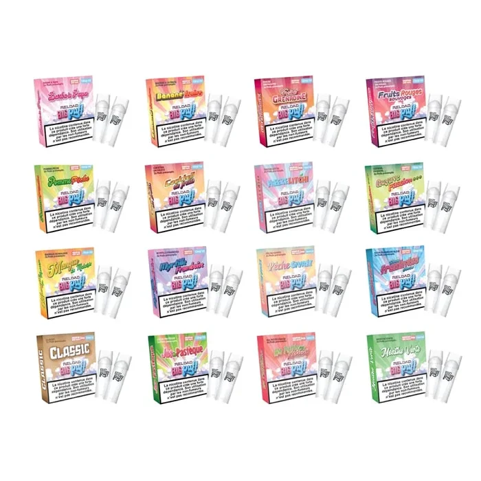 BIG PUFF Reload – 2er-Pack Pods 2ml