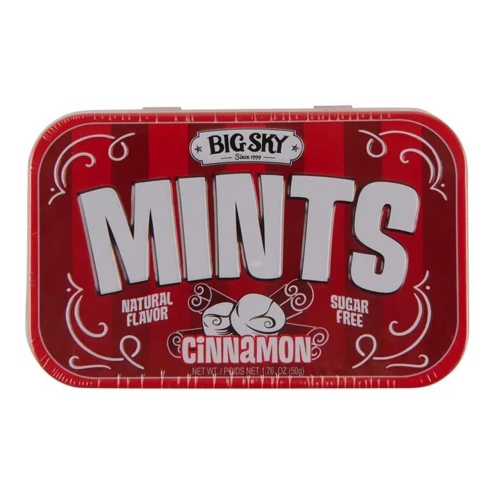 Big Sky Cinnamon Mints, 50 g
