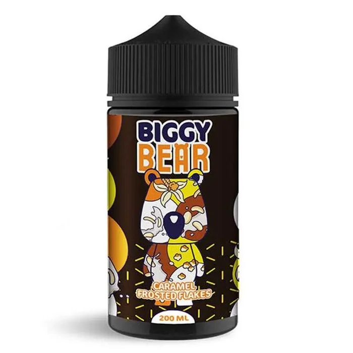 BIGGY BEAR Caramel Frosted Flakes – E-liquido 200ml