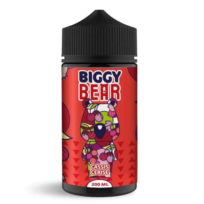 BIGGY BEAR Cassis Cerise – E-liquido 200ml