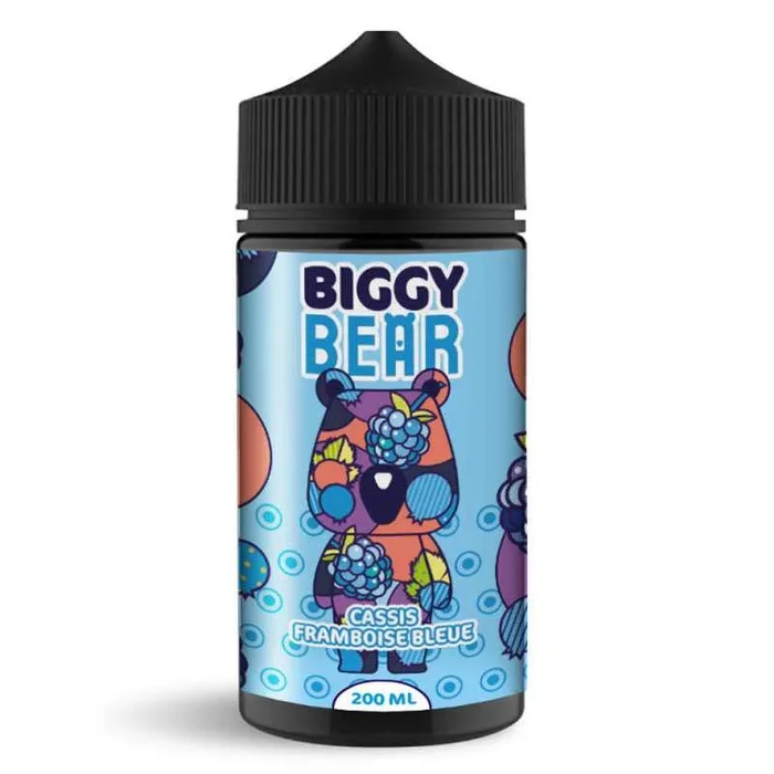 BIGGY BEAR Cassis Framboise Bleue – E-liquid 200ml