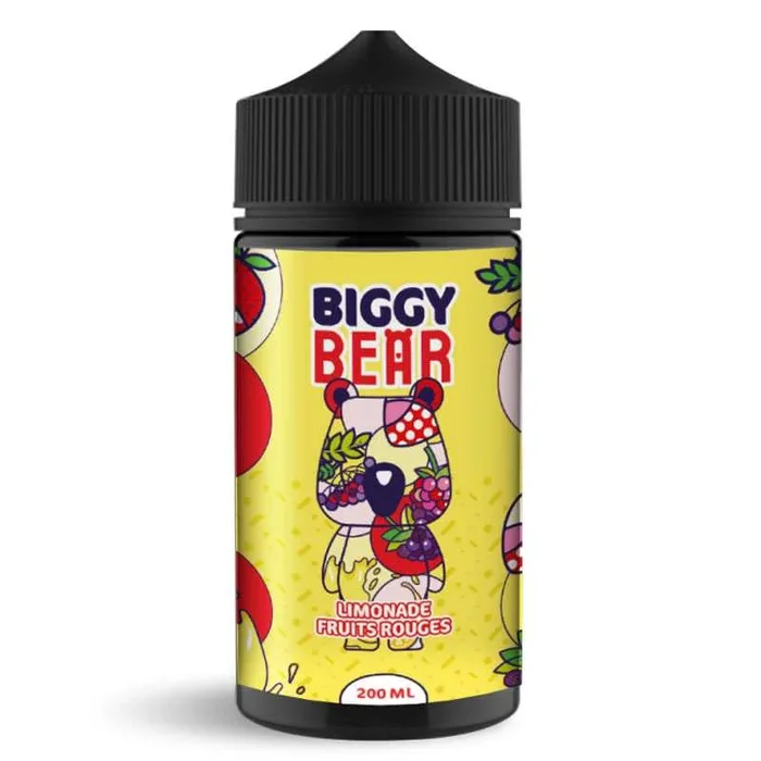 BIGGY BEAR Limonade Fruits Rouges – E-liquid 200ml