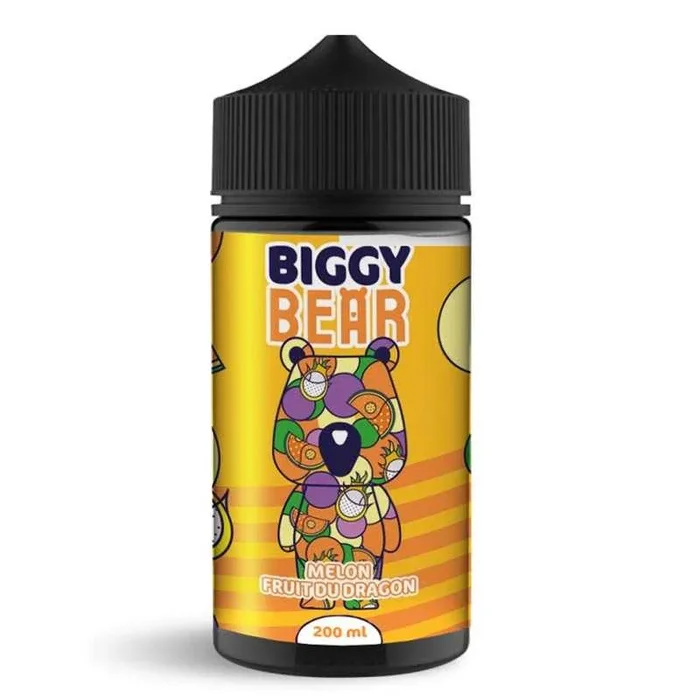 BIGGY BEAR Melon & Fruit du Dragon – E-liquid 200ml