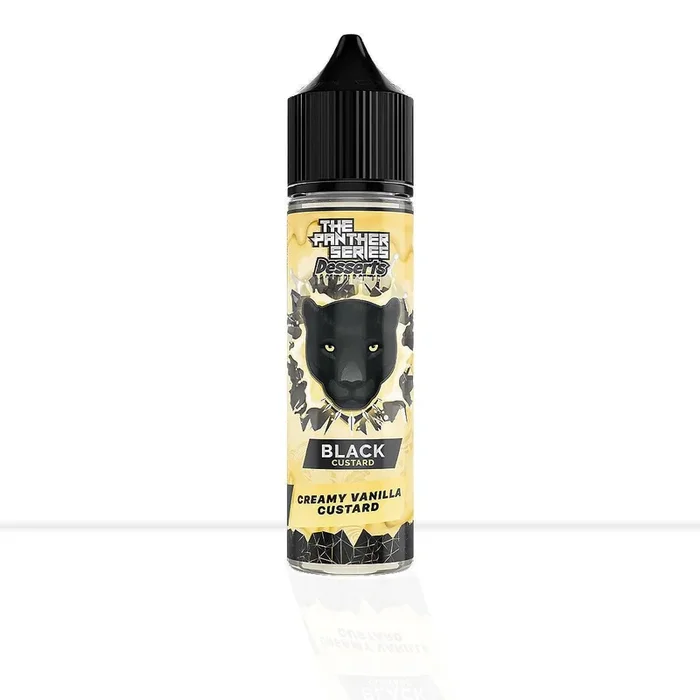 Black Custard Shortfill E Liquid Dr Vapes
