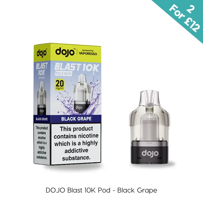 Black Grape – Vaporesso Dojo Blast 10K Prefilled Pods
