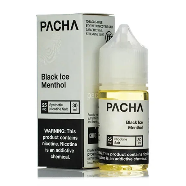 Black Ice Menthol by Pachamama Salts TFN 30mL