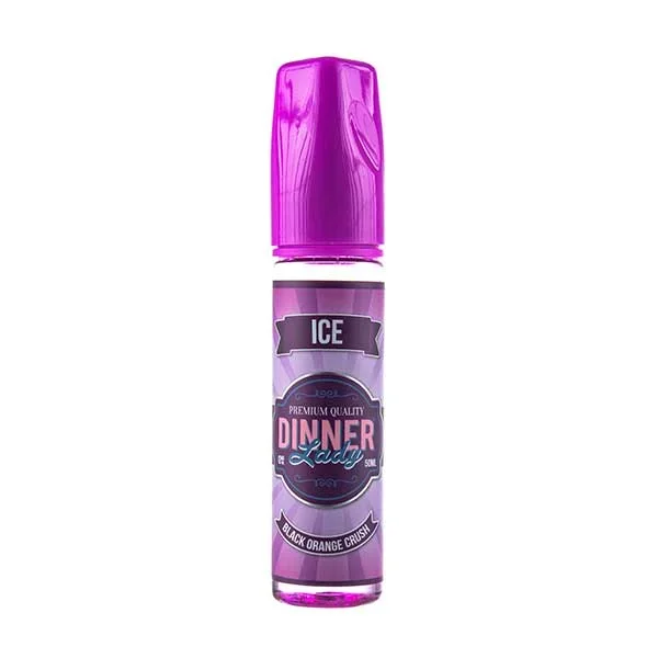Black Orange Crush 50ml Shortfill E-Liquid by Dinner Lady