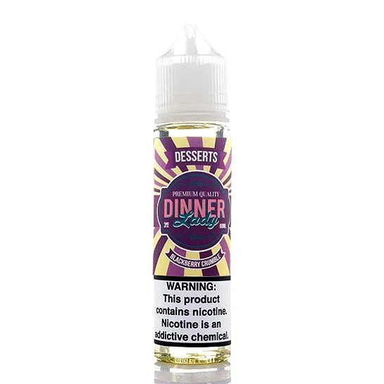 Blackberry Crumble – Dinner Lady E-Juice (60 ml)