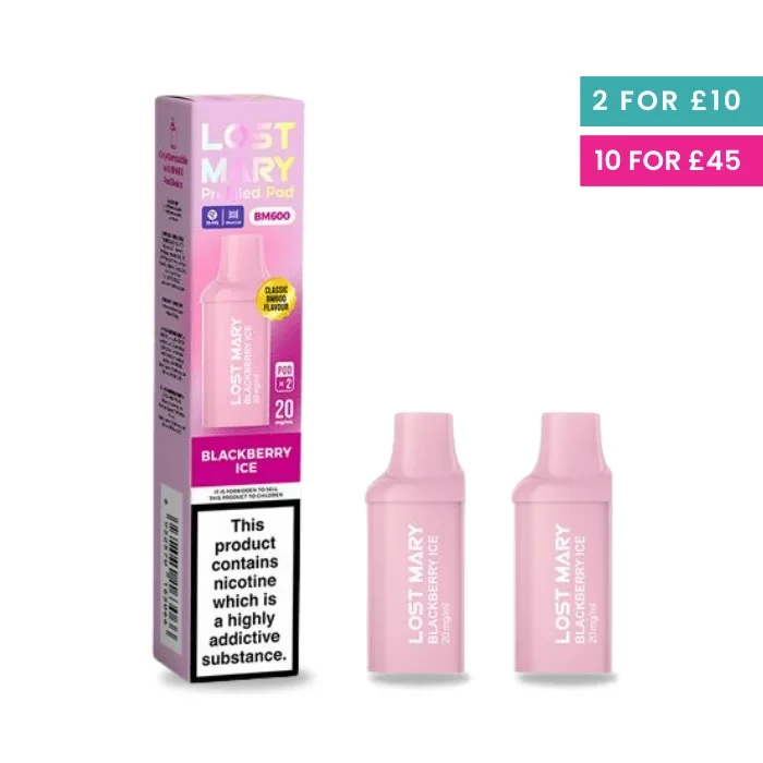 Blackberry Ice – Lost Mary 600 Prefilled Pods