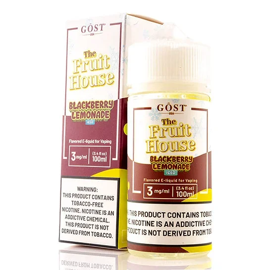 Blackberry Lemonade Iced – Fruit House – Gost Vapor E-Juice (100 ml)