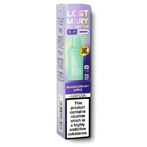 Blackcurrant Apple BM600 Prefilled Pods by Lost Mary