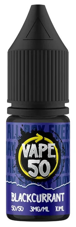Blackcurrant E Liquid by Vape 50