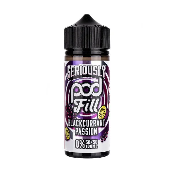 Blackcurrant Passion 100ml (50/50) Shortfill by Seriously Pod Fill