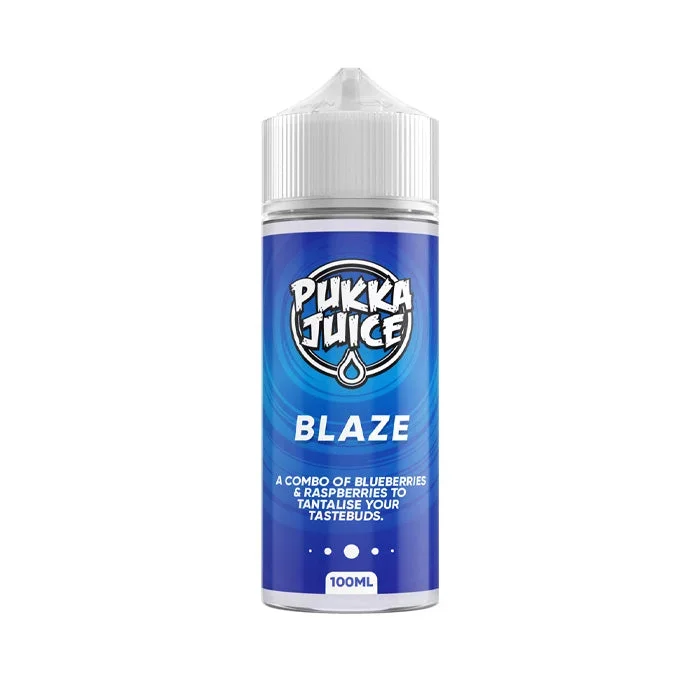 Blaze 100ml Shortfill E-Liquid by Pukka Juice
