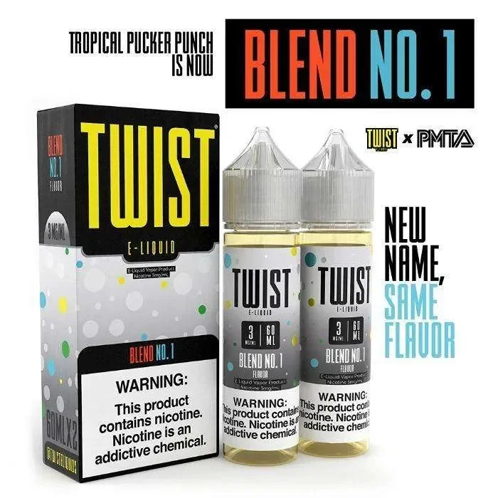 Blend No. 1 (Tropical Pucker Punch) E-Liquid by Twist E-Liquid
