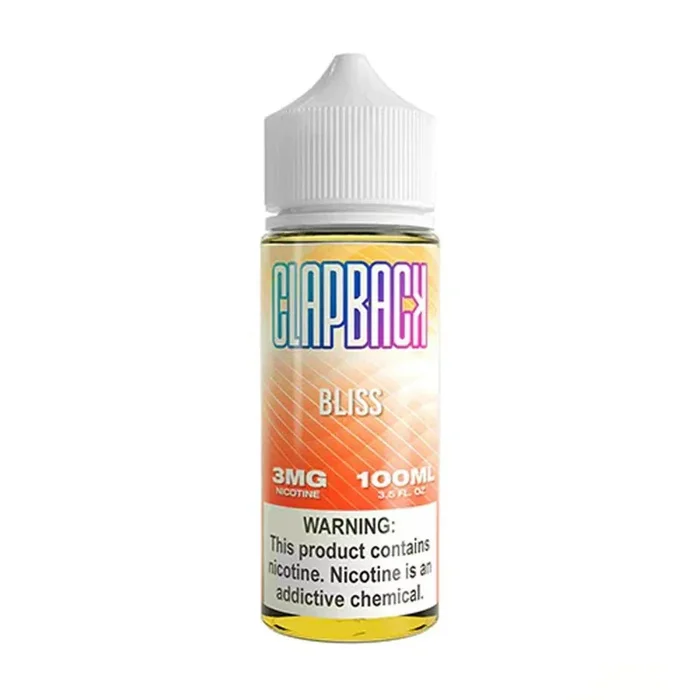 Bliss – Clapback E-Liquid 100mL