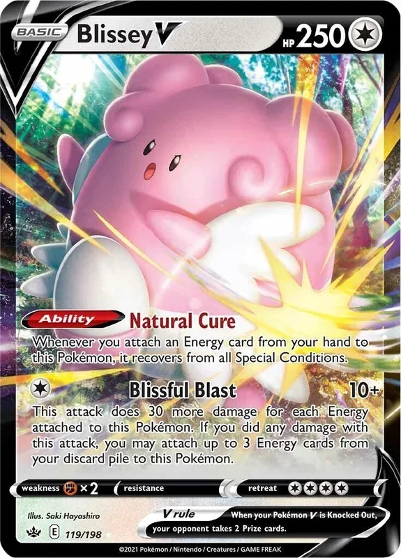 Blissey V (119/198) (SWSH06)