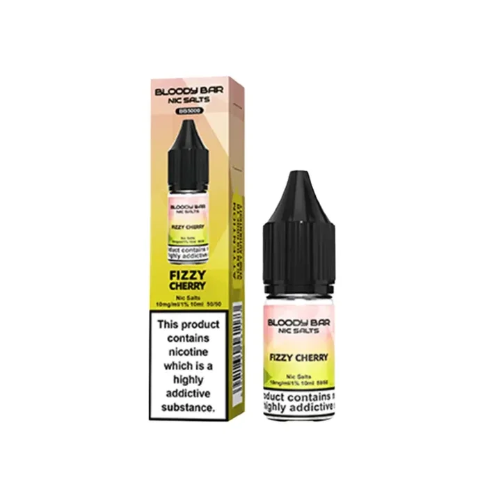 Bloody Bar Fizzy Cherry 10ml Nic Salt E-liquid