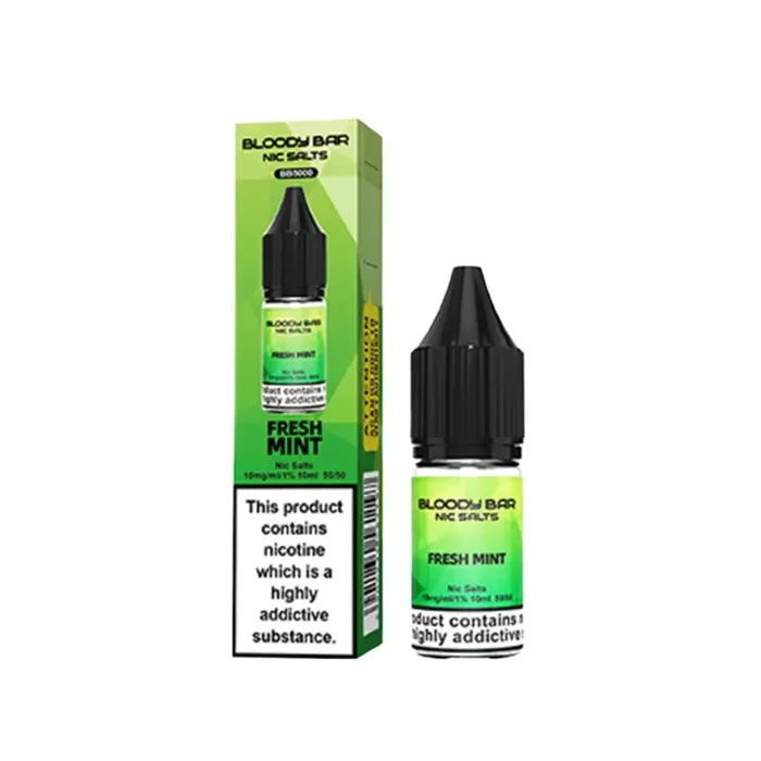 Bloody Bar Fresh Mint 10ml Nic Salt E-liquid