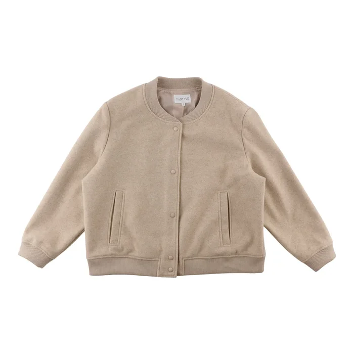 Blouson de style aviateur taille plus mySTYLE pour femmes