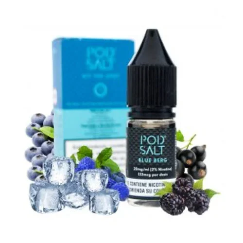 Blue Berg 10ml (Sales de nicotina) (Pod Salt Core)