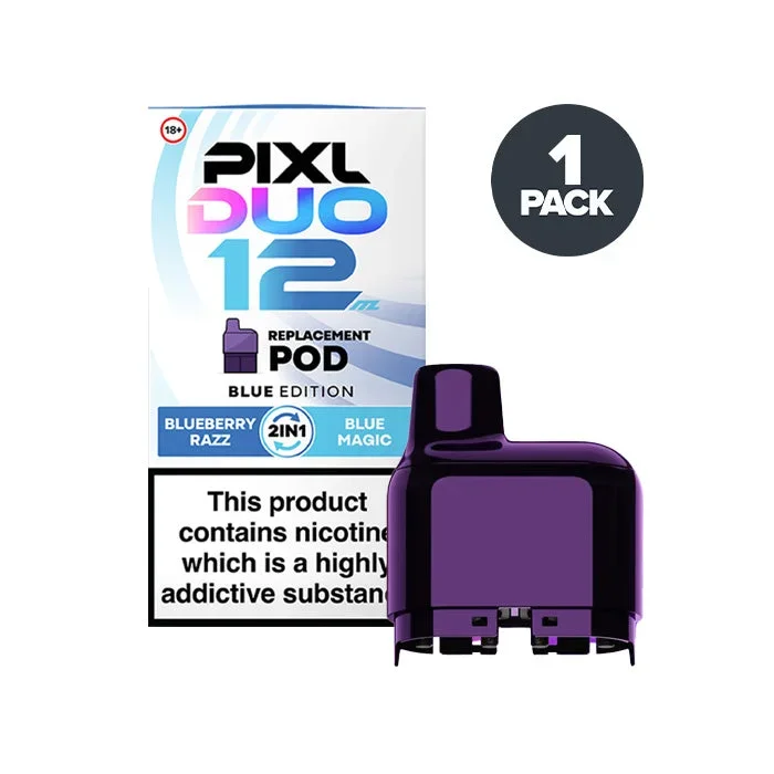 Blue Edition Pixl Duo 12 Pre-filled Pods