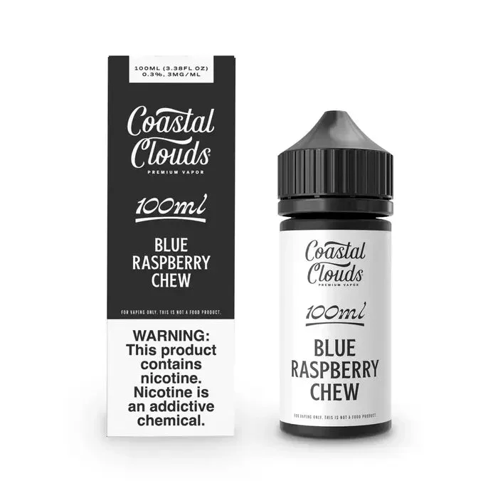 Blue Raspberry Chew E-Juice by Coastal Clouds