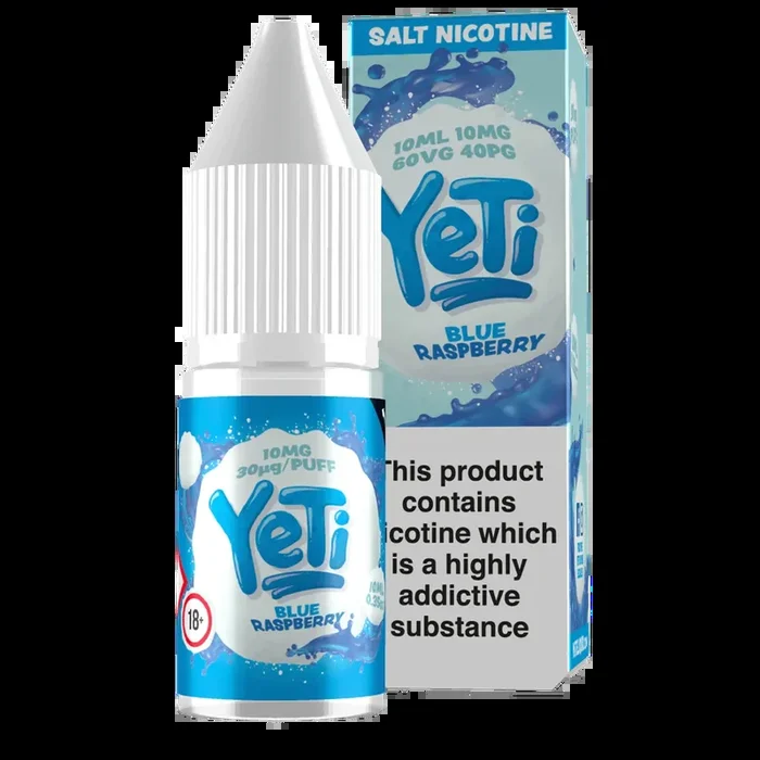 Blue Raspberry Nic Salt by Yeti Salts