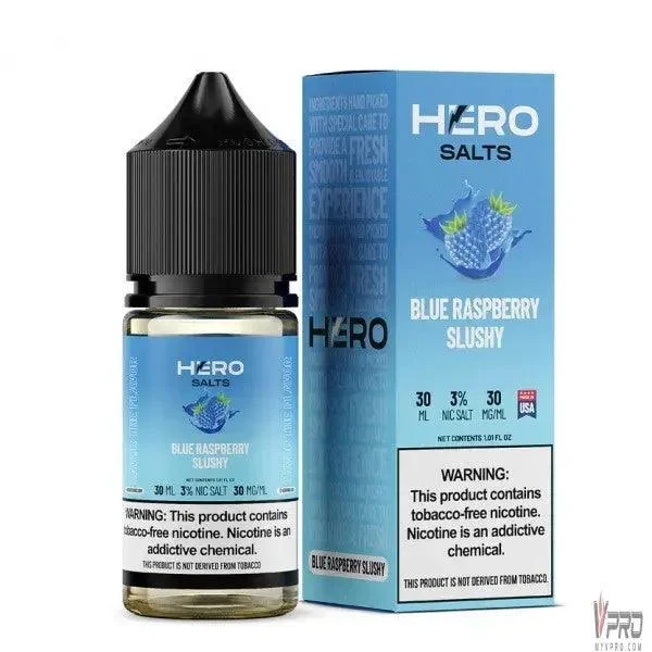 Blue Raspberry Slushy – Hero Salts 30mL