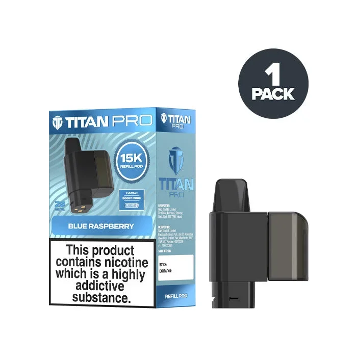 Blue Raspberry Titan Pro 15K Refill Pack