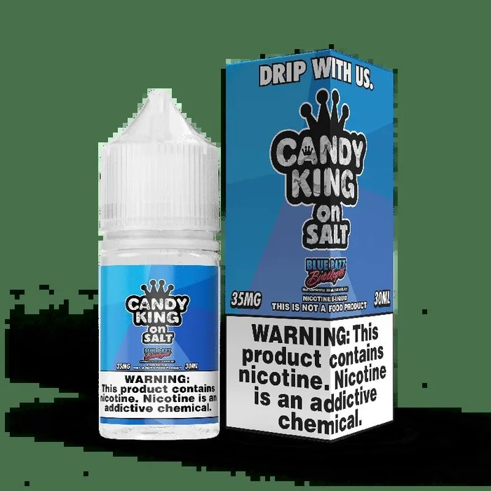 Blue Razz Bubblegum SALT – Candy King On SALT – 30mL