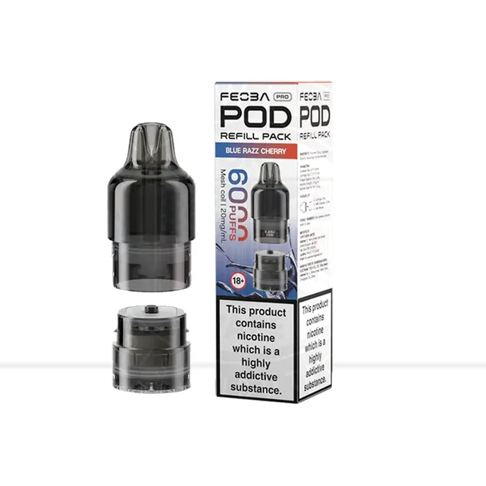 Blue Razz Cherry Feoba Pro Prefilled Pods