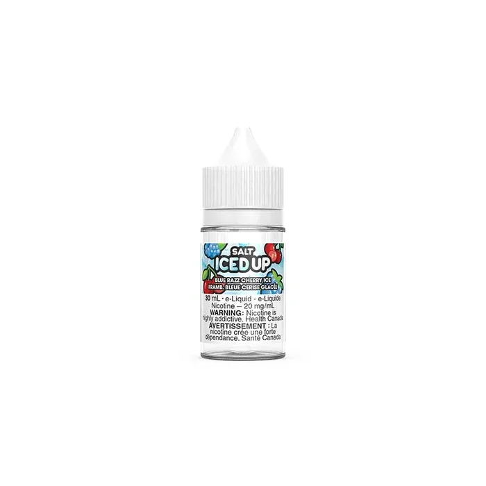 Blue Razz Cherry Ice by Iced Up Salt Juice