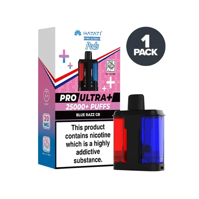 Blue Razz GB Hayati Pro Ultra Plus Refill Pack