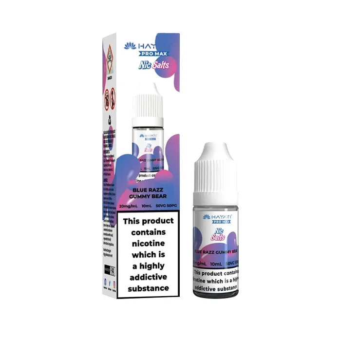 Blue Razz Gummy Bear Nic Salt E-Liquid by Hayati Pro Max