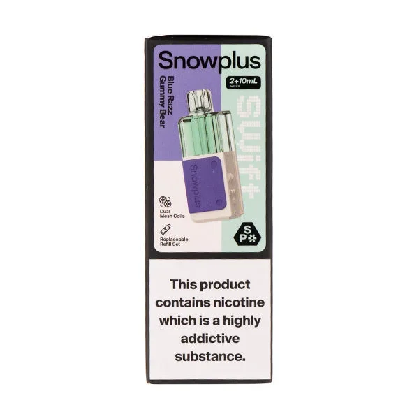 Blue Razz Gummy Bear Swift Prefilled Pod + Refill by Snowplus